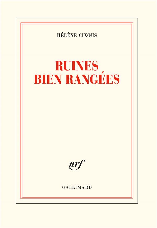 Ruines bien rangees